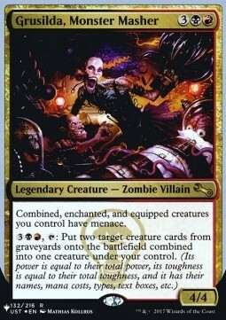 Grusilda, Monster Masher Card Front