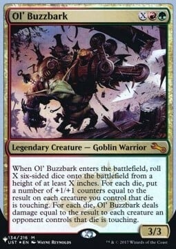 Ol' Buzzbark Card Front