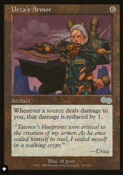 Urza's Armor Card Front