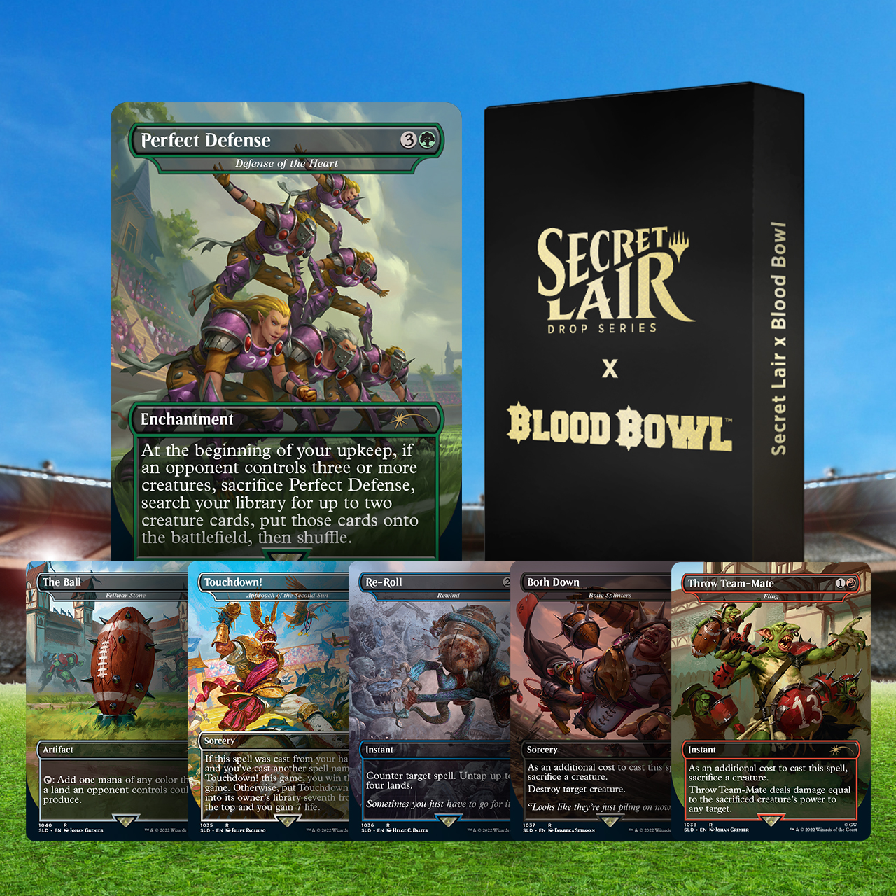 Secret Lair Drop Series: October Superdrop 2022: Secret Lair x Blood Bowl