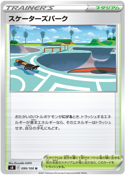 Skaters' Park Card Front