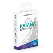 100 Ultimate Guard Katana Inner Sleeves | Transparent