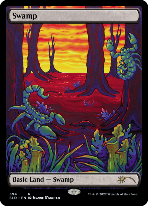 Swamp Card Front