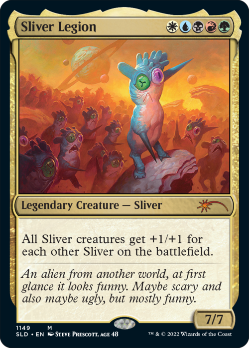 Sliver Legion Card Front