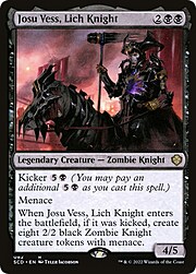 Josu Vess, Lich Knight