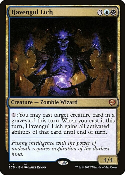 Havengul Lich Card Front