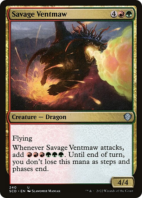 Savage Ventmaw Card Front