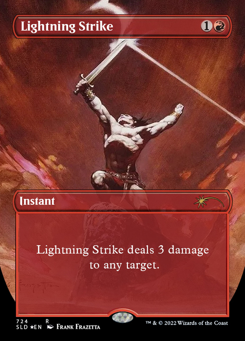 Lightning Strike Card Front