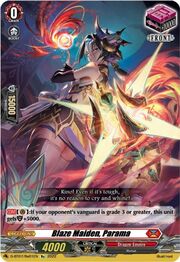 Blaze Maiden, Parama