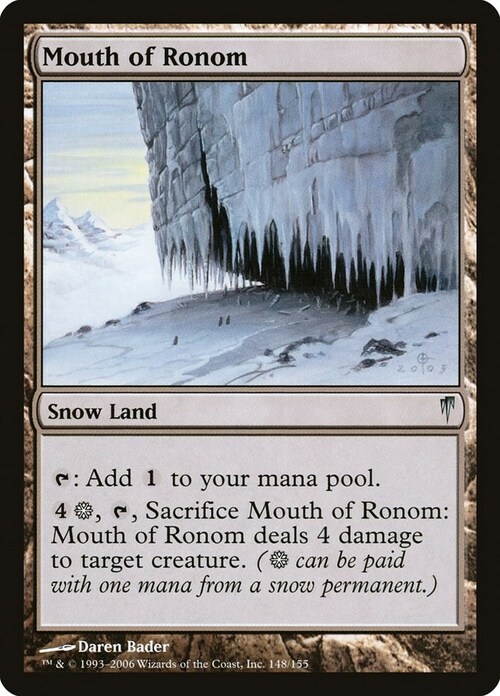 Mouth of Ronom Card Front