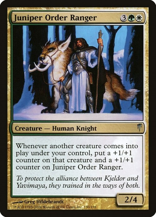 Juniper Order Ranger Card Front