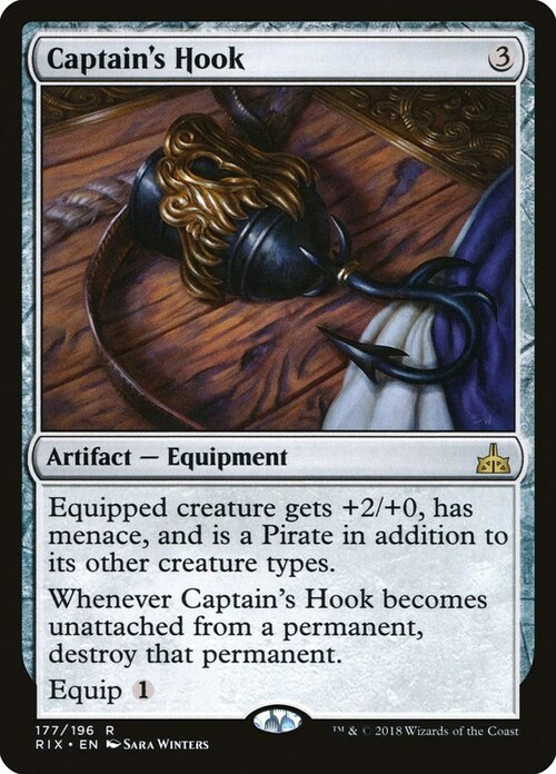 Captain's Hook Card Front