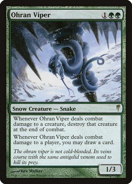 Ohran Viper Card Front