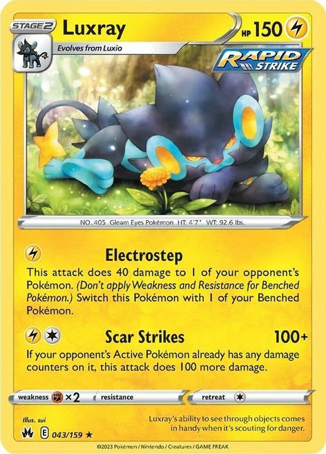 Luxray Card Front