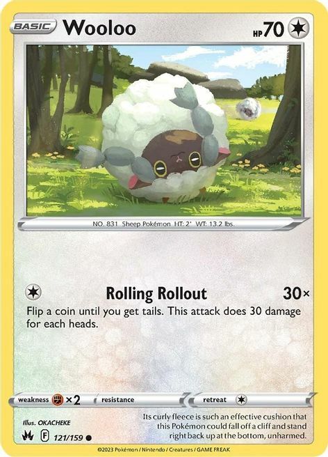 Wooloo Card Front