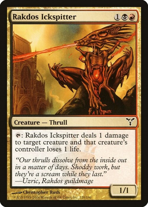 Rakdos Ickspitter Card Front