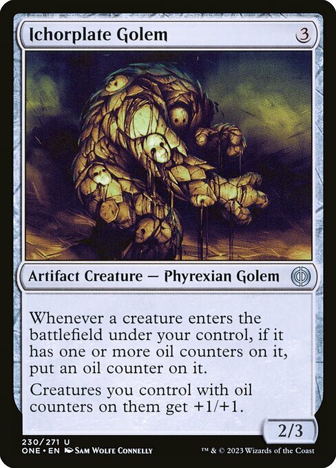 Ichorplate Golem Card Front