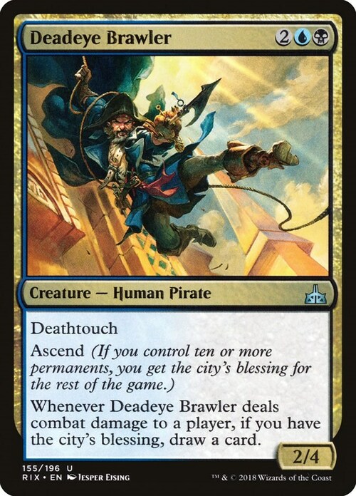 Deadeye Brawler Card Front