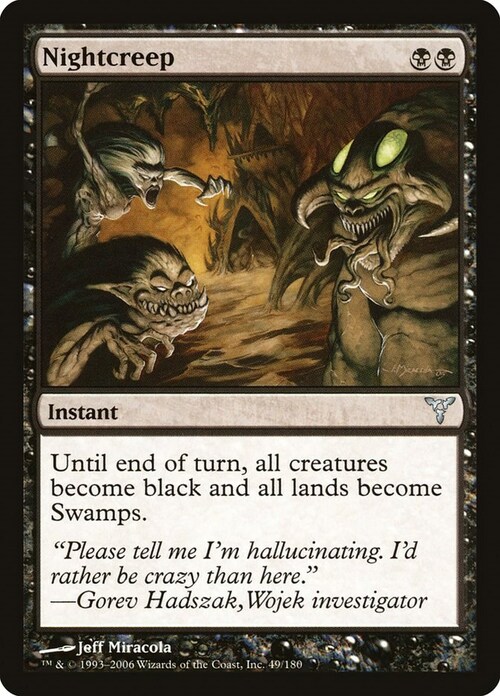 Nightcreep Card Front