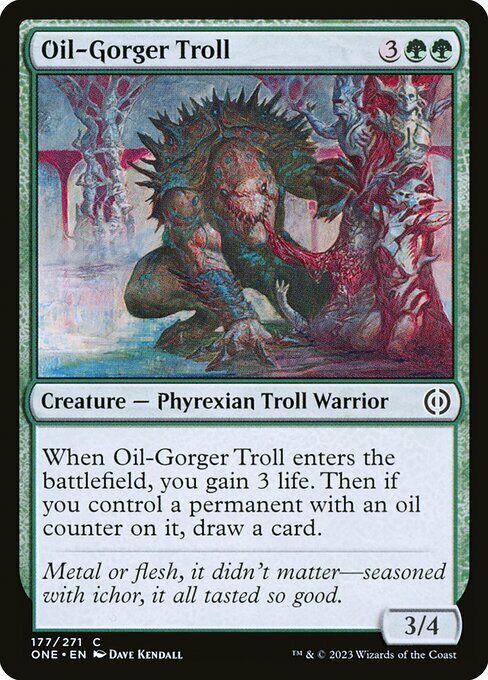 Oil-Gorger Troll Card Front