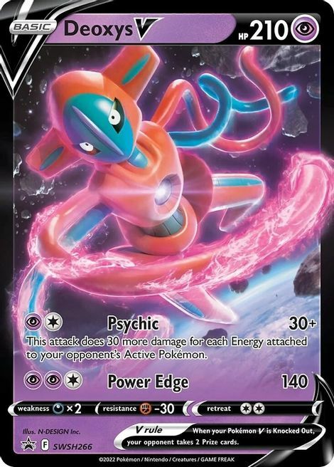 Deoxys V Card Front