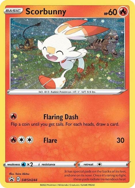 Scorbunny Card Front