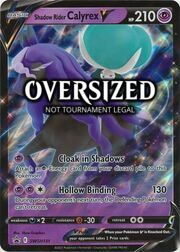 Shadow Rider Calyrex V [Cloak in Shadows | Hollow Binding]