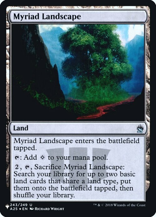 Myriad Landscape Card Front