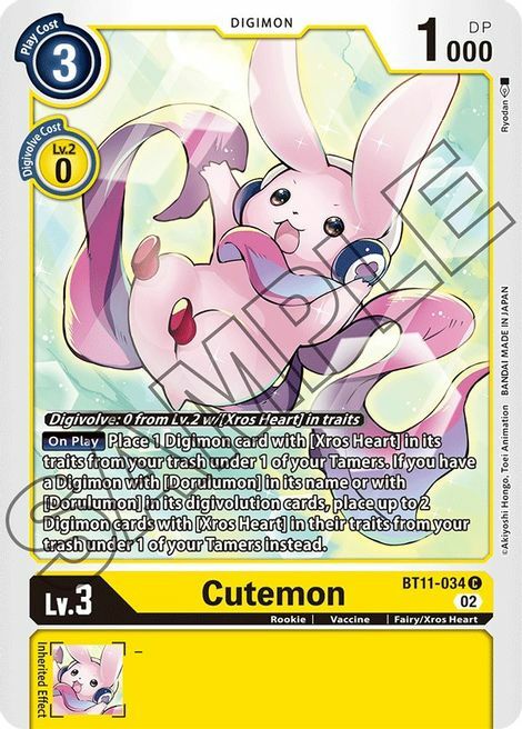 Cutemon Card Front