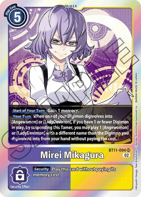 Mirei Mikagura Card Front