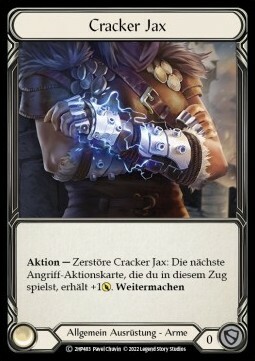 Cracker Jax Card Front