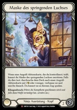 Mask of the Pouncing Lynx Card Front