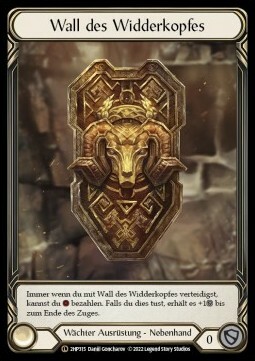 Rampart of the Ram's Head Card Front