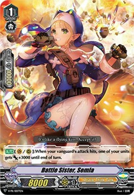 Battle Sister, Semla Card Front