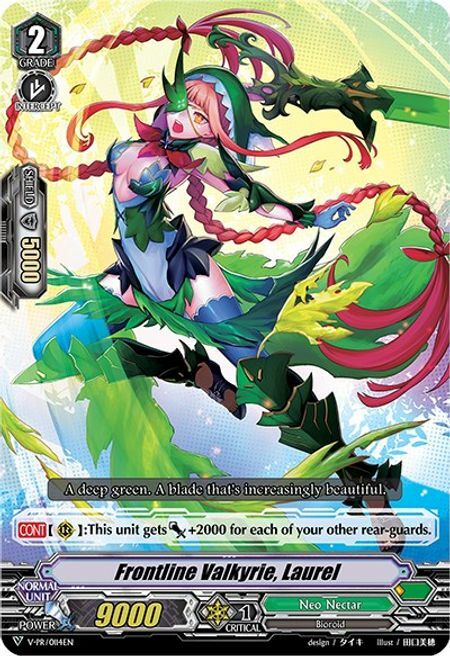 Frontline Valkyrie, Laurel Card Front