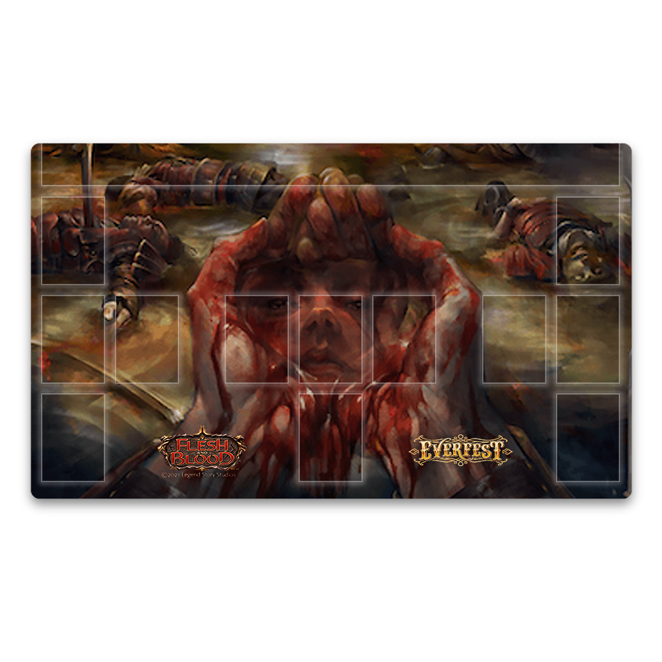 "Blood on Her Hands" Playmat