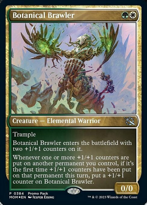 Botanical Brawler Card Front