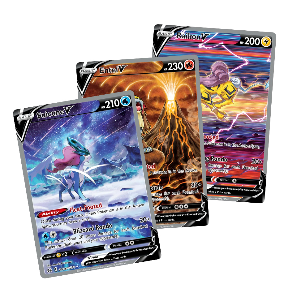 Crown Zenith: Raikou, Entei & Suicune
