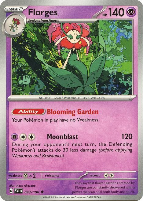 Florges Card Front