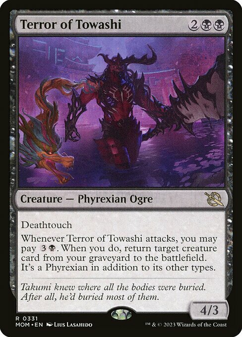 Terror of Towashi Card Front