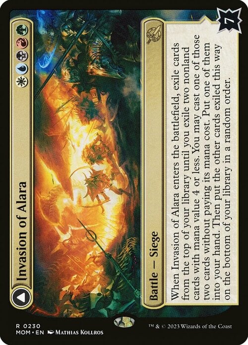 Invasion of Alara // Awaken the Maelstrom Card Front