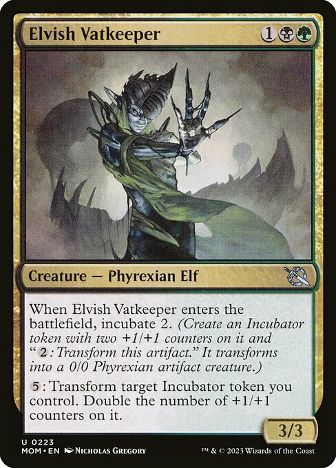 Elvish Vatkeeper Card Front