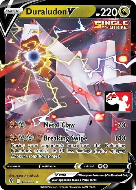 Duraludon V Card Front