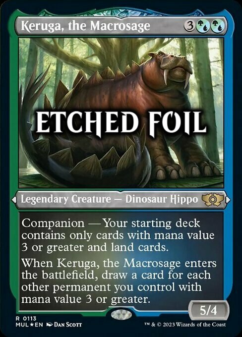 Keruga, the Macrosage Card Front