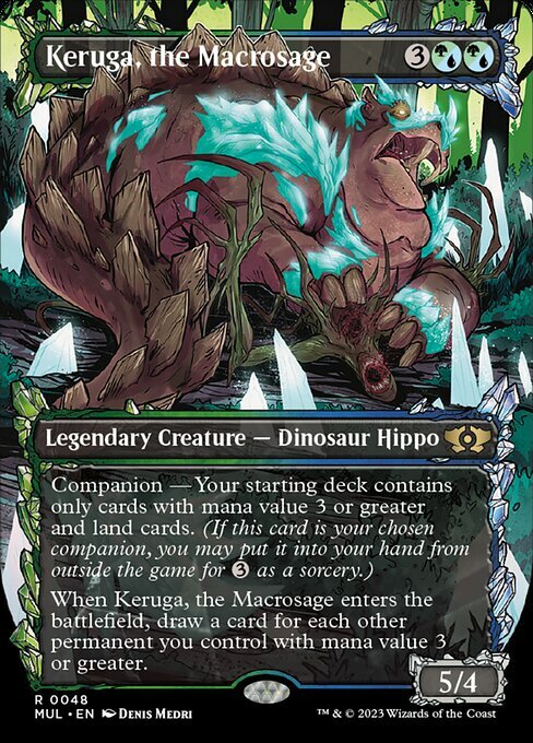 Keruga, the Macrosage Card Front