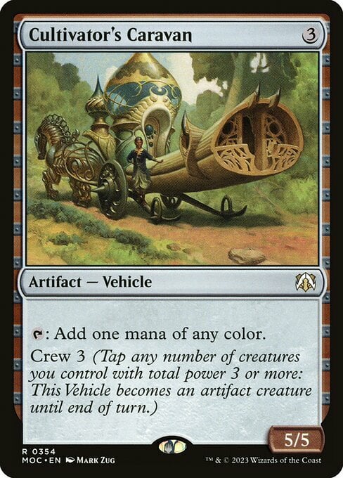 Cultivator's Caravan Card Front