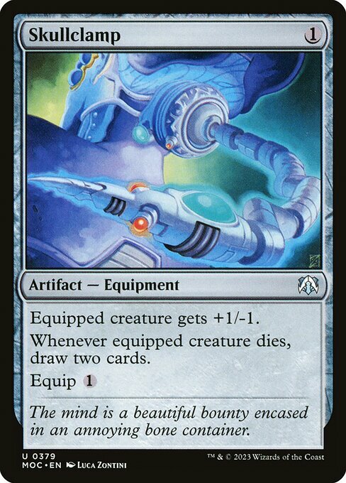 Skullclamp Card Front