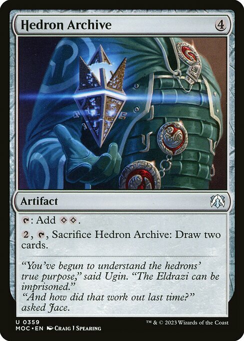 Hedron Archive Card Front