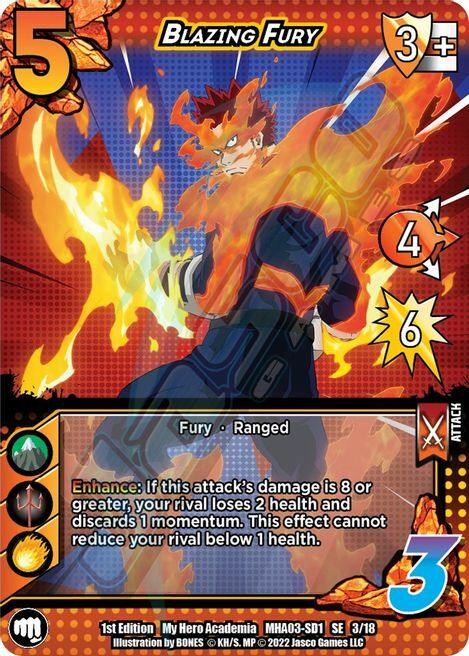 Blazing Fury Card Front