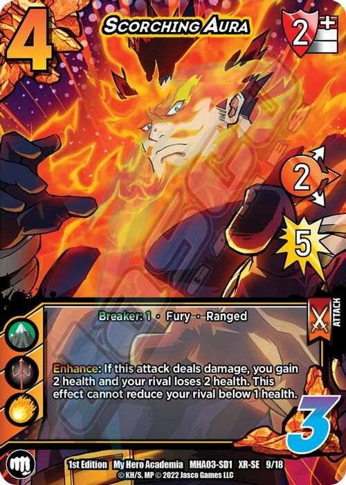 Scorching Aura Card Front